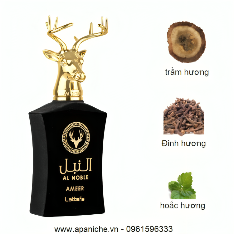 Al Noble Ameer By Lattafa 3.4 Oz EDP Spray